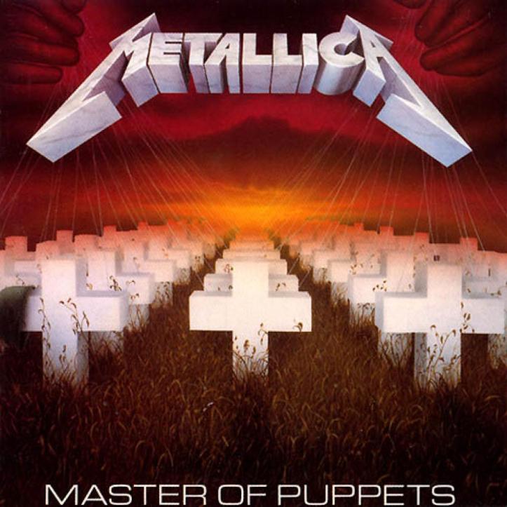 'Master of Puppets', do Metallica, sempre no topo de qualquer lista
