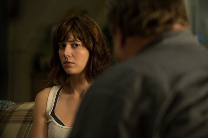 Michelle (a atriz Mary Elizabeth Winstead) em Rua Cloverfield, 10
