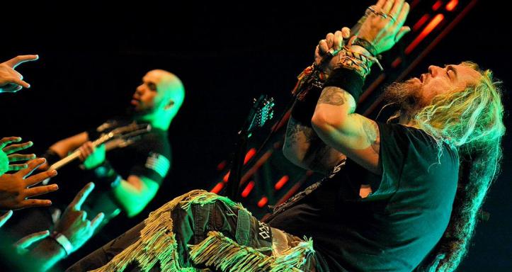 Soulfly na turnê do disco Archangel, em São Paulo (Foto: Edu Lawless)