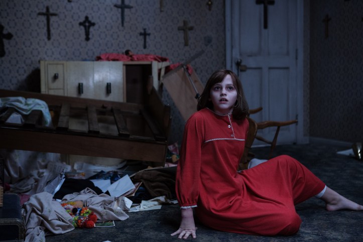 A pequena Janet Hodgson (Madison Wolfe) em "Invocação do Mal 2"